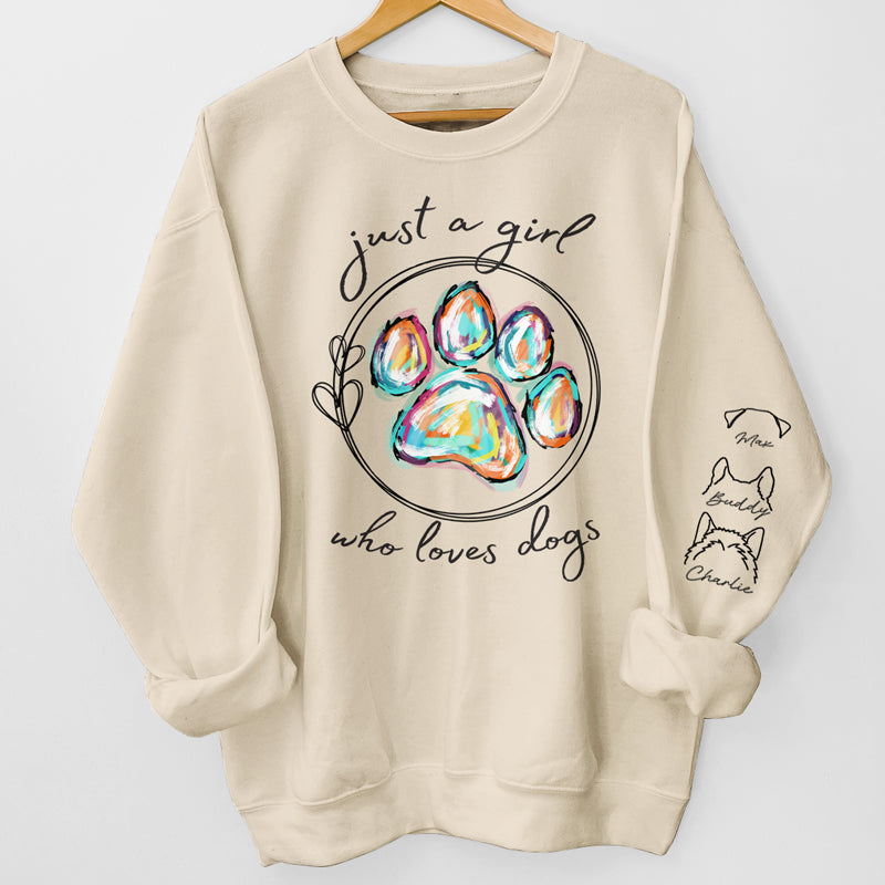 Sudadera personalizada con orejas de mascota y nombre Dog People