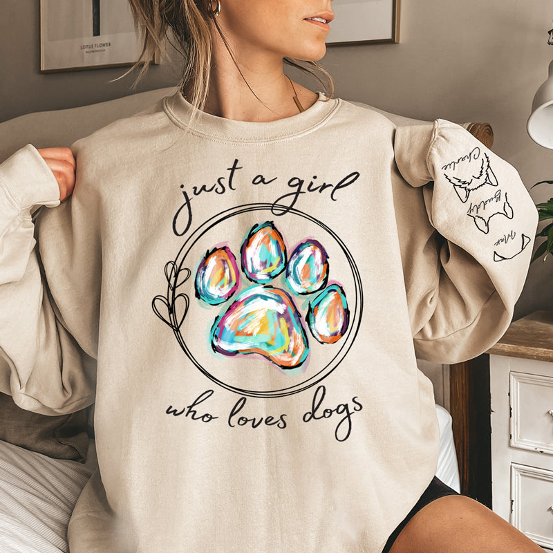 Sudadera personalizada con orejas de mascota y nombre Dog People
