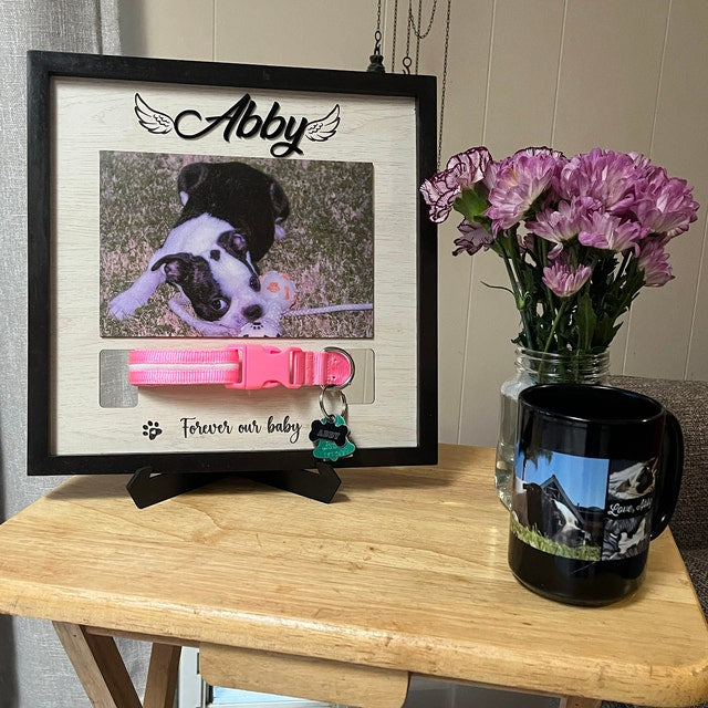 Memorial Pet Collar Sign Pet Loss Gifts