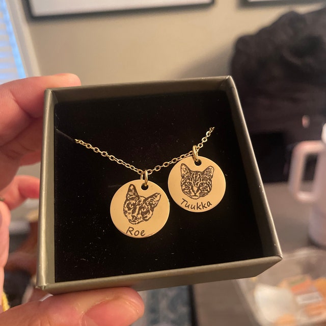 Personalized Pet Jewelry for Dog Mom Pet Memorial Jewelry