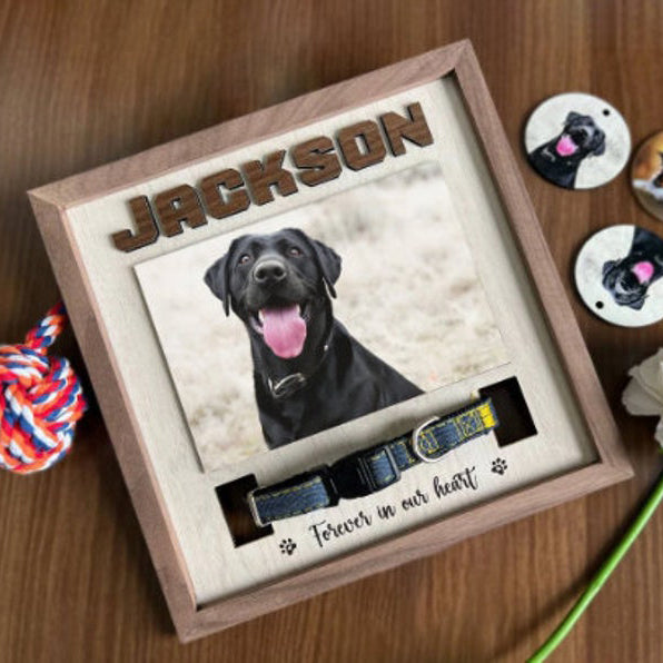 Memorial Pet Collar Sign Pet Loss Gifts