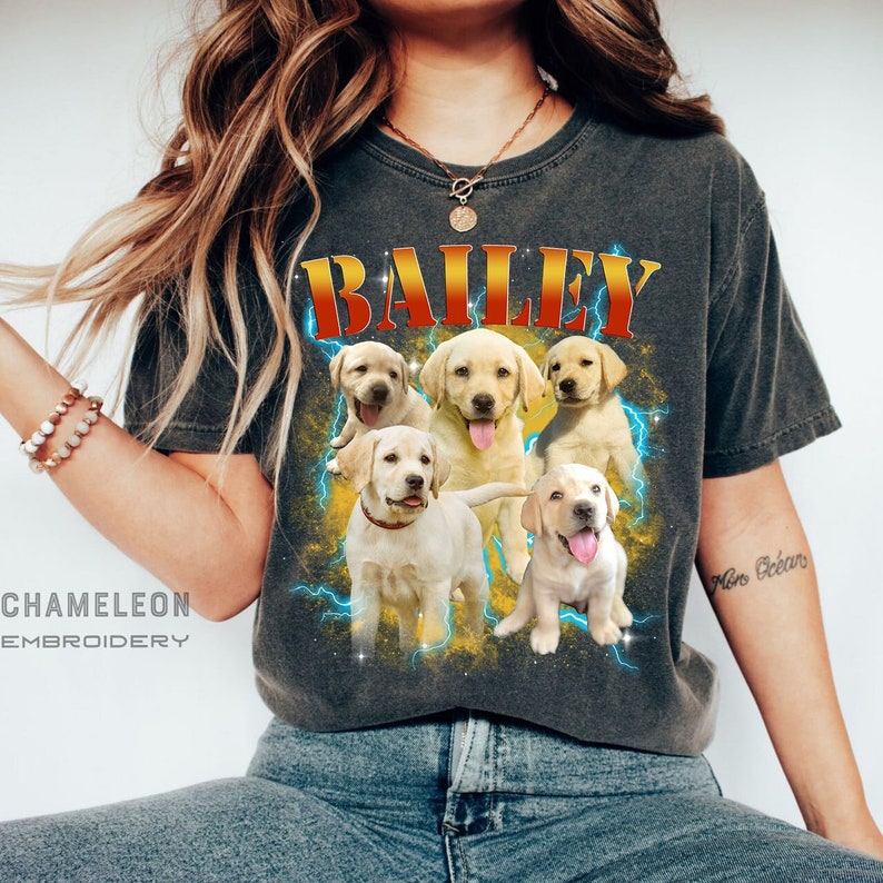 Sudadera de perro personalizada vintage Sudadera con capucha personalizada para mascotas