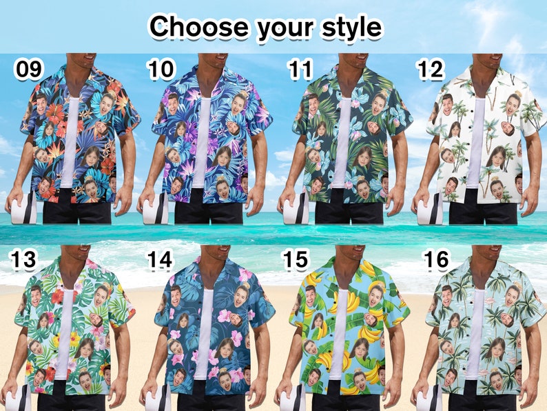 Custom Hawaiian Shirt with Face/Photo
