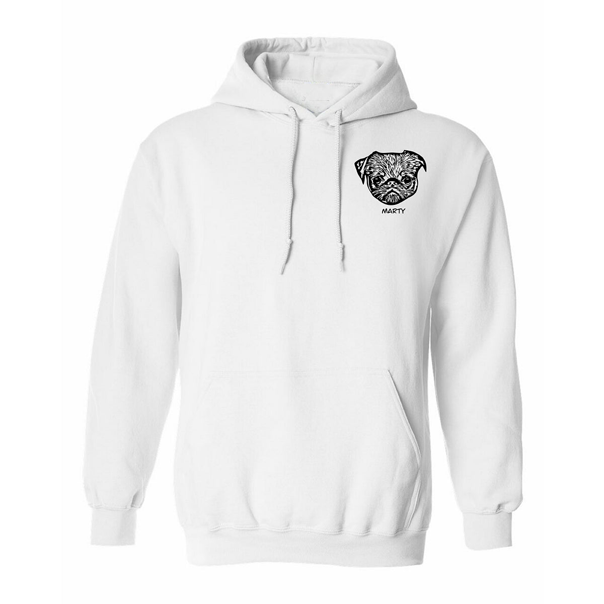 Sudadera bordada con cara de mascota personalizada, jersey con retrato de contorno de perro y gato, sudadera con capucha con ilustración para amantes de las mascotas