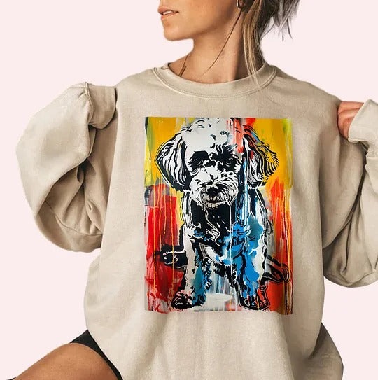 Yellow Street Graffiti Hoodie