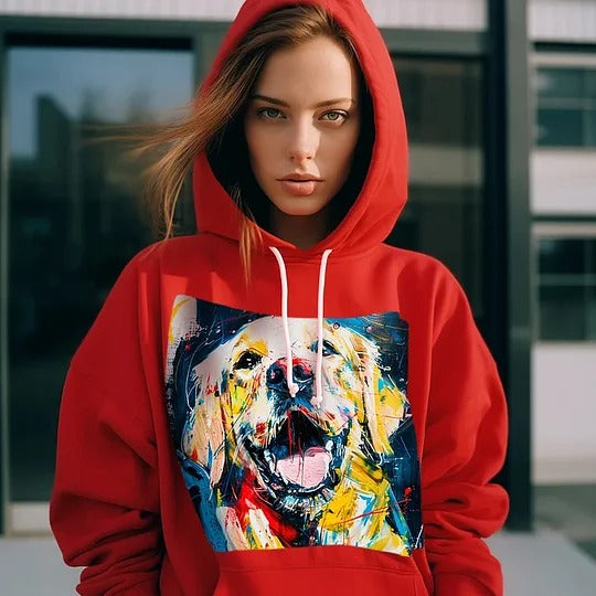 Customize Blue Funk Graffiti Hoodie