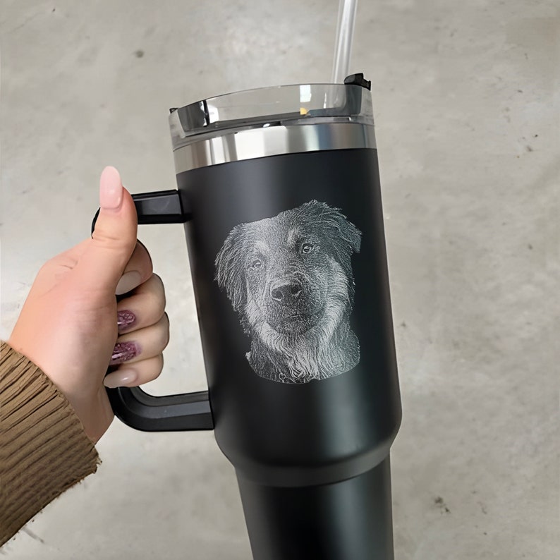 Personalized Pet Portrait Tumblers Gift For Pet's Lover Mother's Day Gift