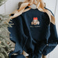 New Embroidered Pet Portrait Organic Christmas Jumper HET0224H