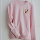 Embroidered Pet Portrait Organic Sweatshirt
