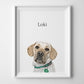 Custom Pet Portrait Frame