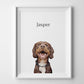 Custom Pet Portrait Frame