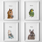 Custom Pet Portrait Frame