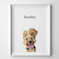 Custom Pet Portrait Frame