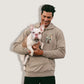 Personalized Pet Portrait Embroidery Sweatshirt Hoodie