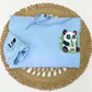 Custom Pet Sweatshirt with Photo, Personalized Pet Portrait Sweatshirt, Pet Face Embroidery